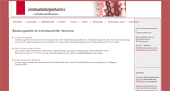 Desktop Screenshot of lohnsteuerhilfeverein-hannover.de